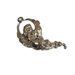 Charm - Angel Left Silver