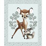 Fabric - Bambi Nursery Panel 112cm x ~92cm