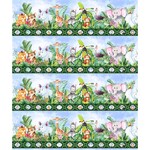 Fabric - Jungle Friends - 3JF-1 Border