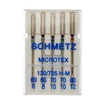 Microtex Machine Needles – Assorted 60–80