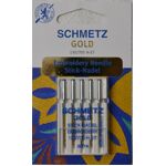 Schmetz Gold Embroidery Needles Size 90