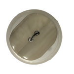 Button - 20mm 2 hole Grey 