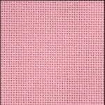 Fabric Piece - Evenweave 25 Count Pink 40cm x 50cm