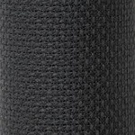 Fabric Piece - Aida - 18 Count Black 54cm x 55cm