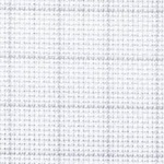 Fabric piece - Aida 14 Count Easy Count White/Grey 