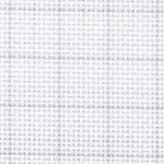 Fabric Piece - Aida 18 Count Easy Count White/Grey 23cm x 110cm 