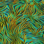 Fabric - Midnight in the Jungle RK21972286 Stripes in Wild