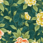 Fabric - Imperial Collection: Honoka RK21931213 Teal