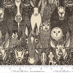 The Henhouse ? Farmyard Faces Black/Cream