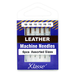 Klasse Leather Machine Needles Assorted Sizes 6pcs