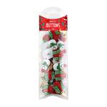 Buttons -  Hemline Assorted Christmas Buttons (Shank) - 45gms