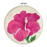 Ladybird Long Stitch Kit - Hibiscus Blush