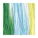 Sashiko Variegated KI-N052 Leaf 100mtrs