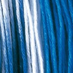 Sashiko Variegated KI-N053 White/Blue Sea Breeze 100mtrs