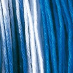 Sashiko Variegated KI-N053 White/Blue