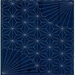 Sashiko Printed Cloth Navy - Mix