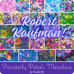 Painterly Petals Meadow Collection by Robert Kaufman