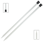 KnitPro Basix Aluminium Single Pointed Needles (D)