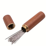 Wooden Needle Storage Container