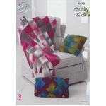 King Cole Riot throw & Cushions 4113