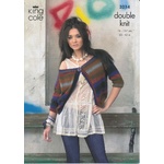 King Cole DK Cardigan and Top 3214