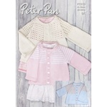Peter Pan Pattern Jacket with Lace or Striped Yoke P1313