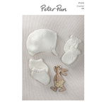 Baby's Hat, Bootees, Mittens in Peter Pan DK P1316