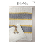 Baby's Pram Blanket in Peter Pan DK (P1317)