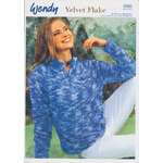 Wendy Velvet Flake High Neck Raglan Top 4966