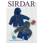 4936 - Baby Boy's Duffle Coat in Snuggly Baby Bamboo DK Pattern