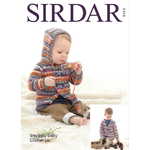 5152 - Jacket & Cardigan in Snuggly Baby Crofter DK Pattern