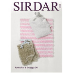 5168 - Blankets in Sirdar Funky Fur & Sirdar Snuggly DK