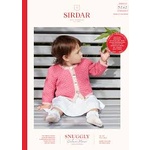 5242 Sirdar Babies Cardigan Knitting Pattern in Snuggly Cashmere Merino DK