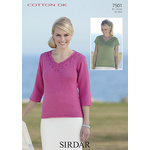 Cotton DK Sweaters 7501