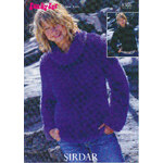 Sirdar Funky Fur Sweater 8366