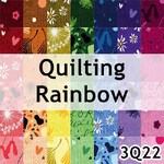 Fabric - Stof Quilting Rainbow Collection