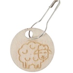 Wooden Stitch Markers Sheep