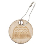 Wooden Stitch Markers Hat