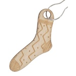 Wooden Stitch Markers Sock