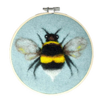 Bee in a Hoop Needle Felting Kit