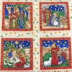 Fabric - Nativity Print Cotton