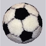 Football (Soccer) Latch Hook - Kit