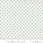 Nantucket Summer – Cream with Navy Dot