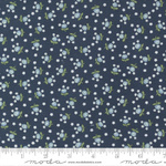 Fabric peice - Nantucket Summer - Navy Mini Floral - 35cm x 110cm