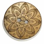 Button - 45mm Lasered Star