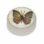 Button - 18mm Butterfly Pearl