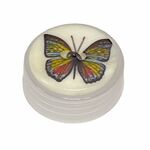 Button - 25mm Butterfly Pearl