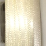 Ribbon - 3mm White Double Sided Polyester