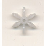 Starflake Bead - White