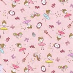 Zama 62990 102 Pink - Fabric Piece 20cm x 110cm